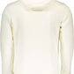 White Cotton Men Sweater