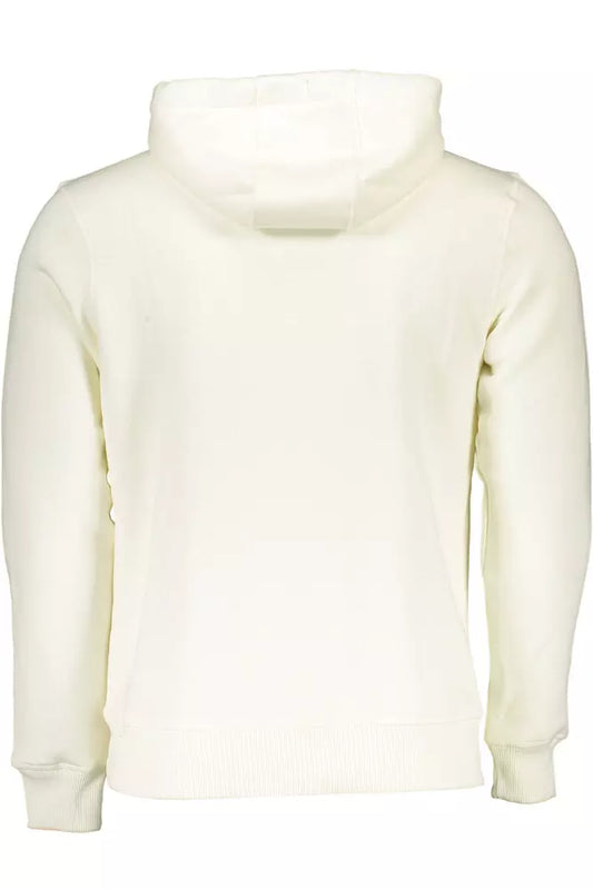 White Cotton Men Sweater