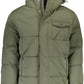 Green Polyester Men Jacket