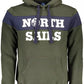 Green Cotton Men Sweater