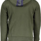 Green Cotton Men Sweater