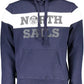 Blue Cotton Men Sweatshirt