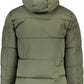 Green Polyester Men Jacket