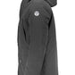Black Polyester Men Jacket