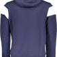Blue Cotton Men Sweatshirt
