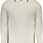 White Cotton Men Polo Shirt