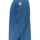 Blue Cotton Men Polo Shirt