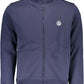Blue Cotton Men Sweater
