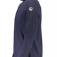 Blue Cotton Men Polo Shirt