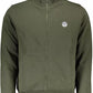 Green Cotton Men Sweater