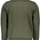 Green Cotton Men Sweater