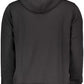 Black Cotton Men Sweater
