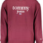 Purple Cotton Men Sweater