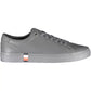 Blue Leather Men Sneaker