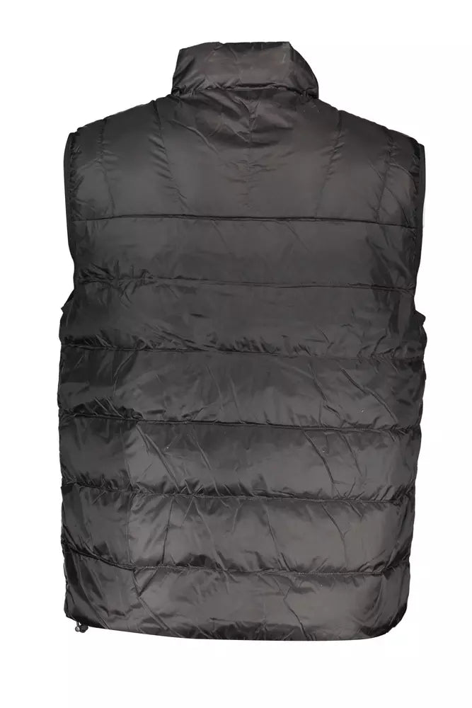 Black Polyamide Men Jacket