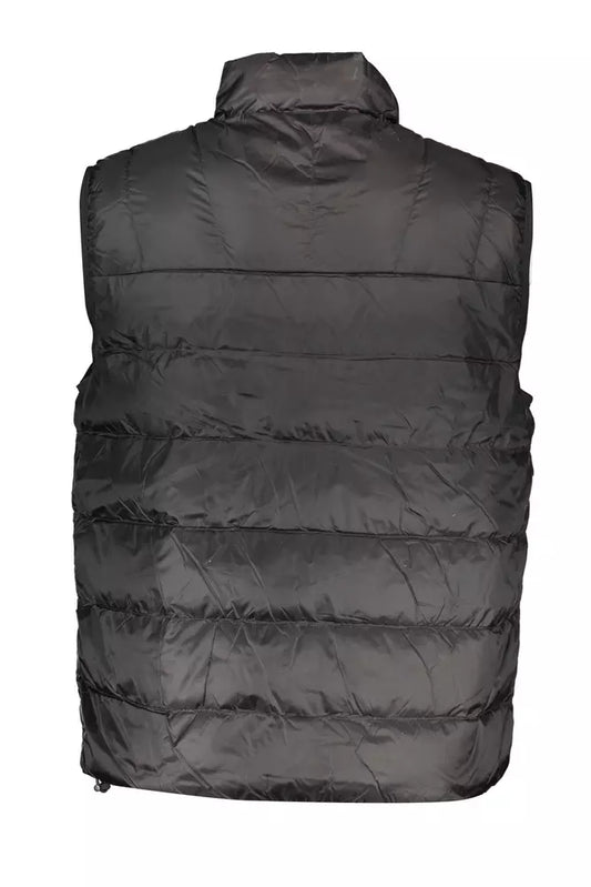 Black Polyamide Men Jacket