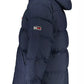 Blue Polyester Men Jacket