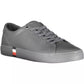 Blue Leather Men Sneaker