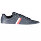 Blue Leather Men Sneaker