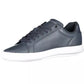 Blue Leather Men Sneaker