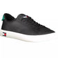 Black Leather Men Sneaker