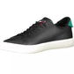 Black Leather Men Sneaker