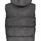 Black Polyester Men Jacket