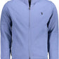 Blue Cotton Men Sweater