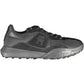 Black Polyester Men Sneaker