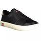 Black Leather Men Sneaker