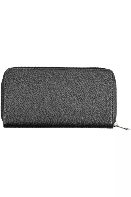 Black Polyethylene Men Wallet