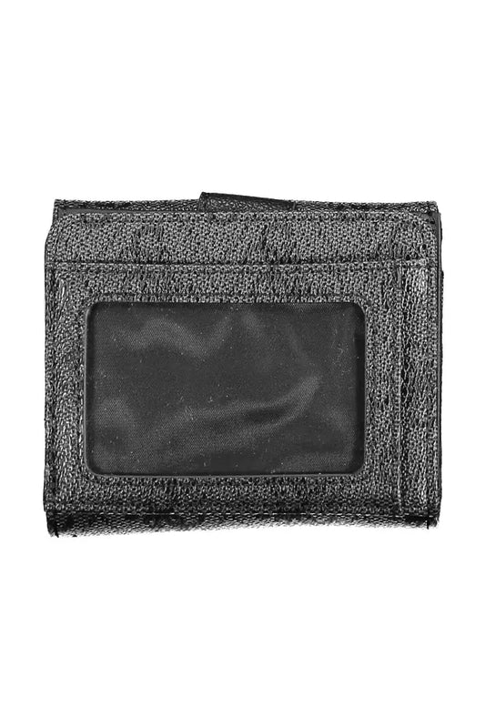 Black Polyethylene Women Wallet