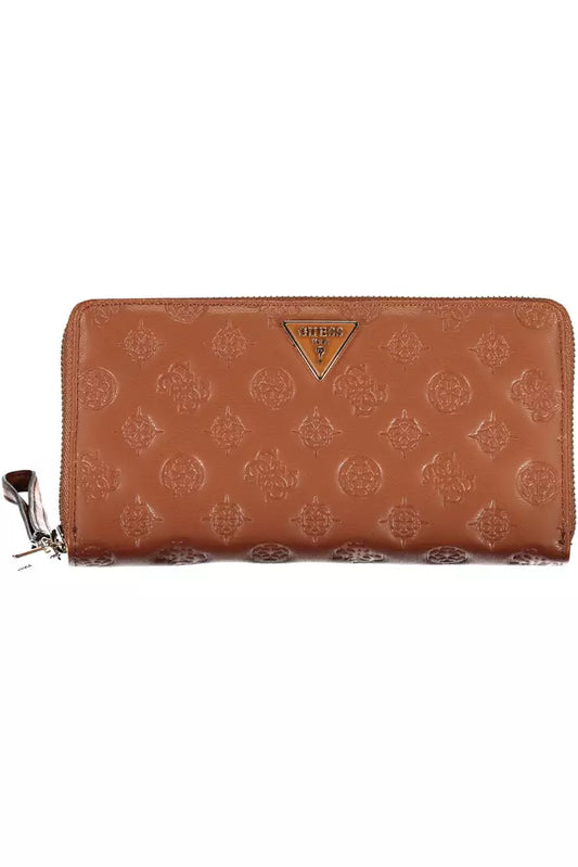Brown Polyethylene Men Wallet
