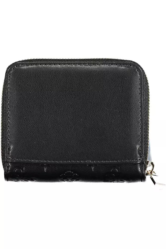 Black Polyethylene Women Wallet