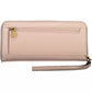 Pink Polyethylene Women Wallet