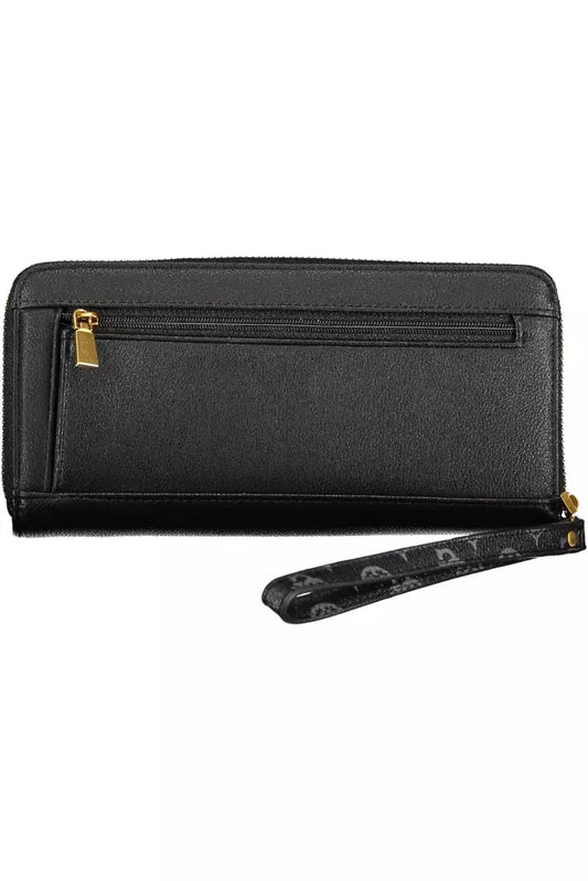 Black Polyethylene Men Wallet