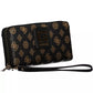 Brown Polyethylene Women Wallet