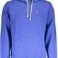 Blue Cotton Men Sweater