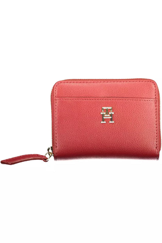 Pink Polyester Women Wallet