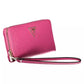 Pink Polyethylene Men Wallet