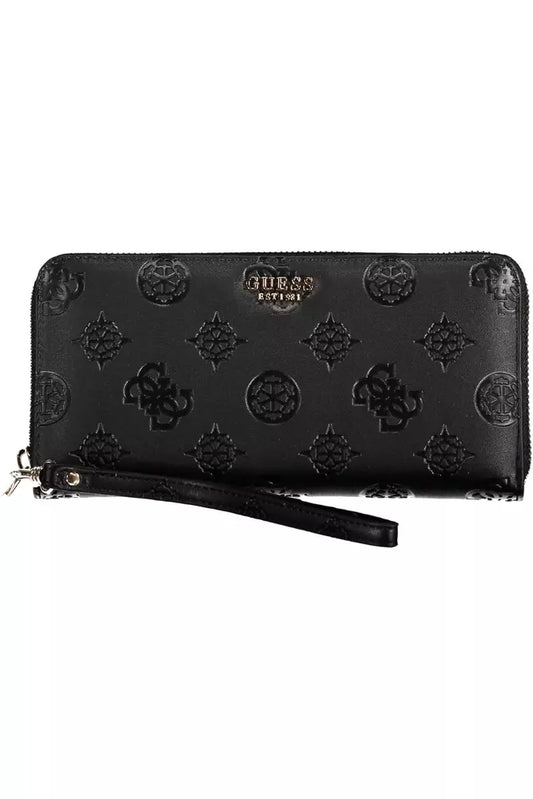 Black Polyethylene Men Wallet