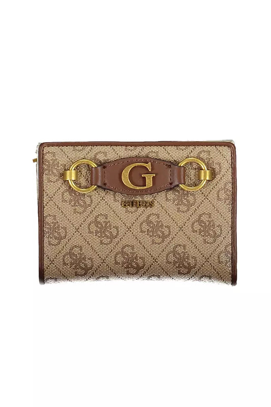 Beige Polyethylene Men Wallet