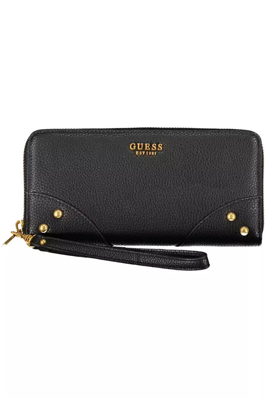 Black Polyethylene Women Wallet