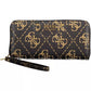 Brown Polyethylene Women Wallet