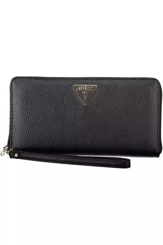 Black Polyethylene Women Wallet