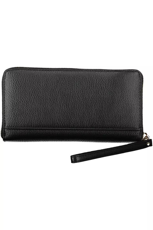 Black Polyethylene Women Wallet