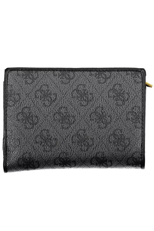 Black Polyethylene Men Wallet