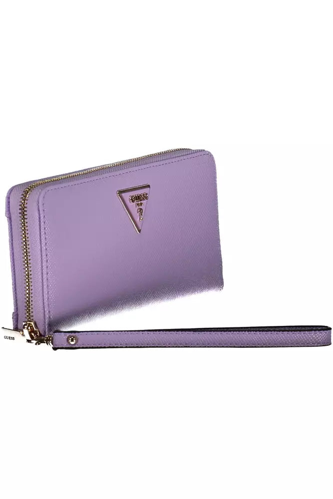 Purple Polyethylene Men Wallet