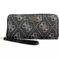Black Polyethylene Women Wallet