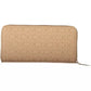 Beige Polyester Men Wallet